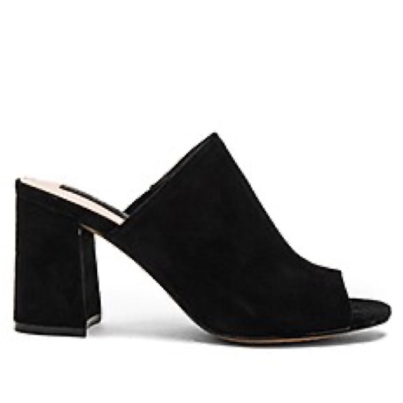 Steve Madden Fume heel in black suede - Picture 1 of 4